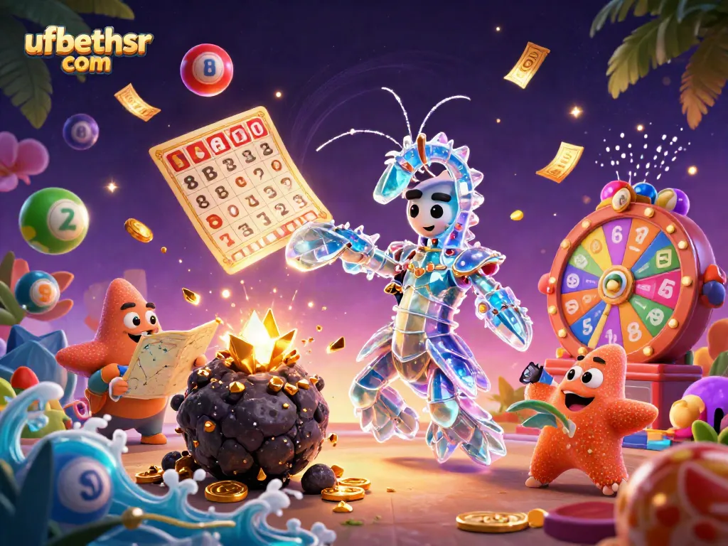 Experience dynamic gaming action on ufabethsr com with vibrant scenes of thrilling casinos and lotteries.