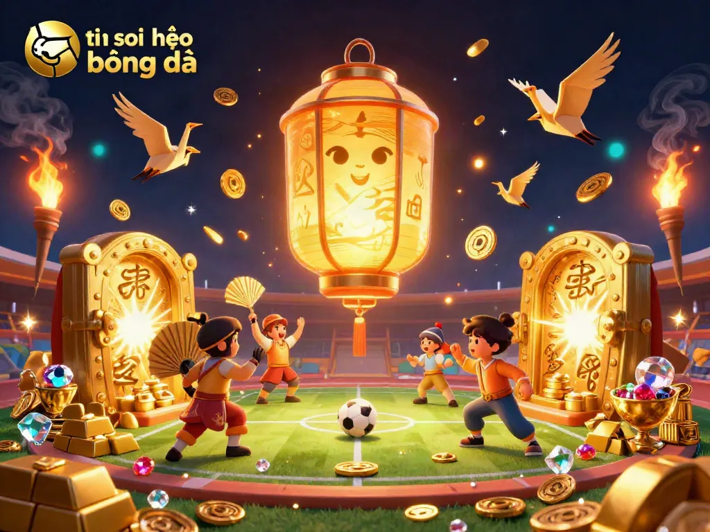 Experience dynamic sports betting excitement with tin soi kèo bóng đá in a vibrant scene.