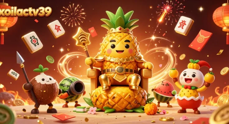 Experience exciting gameplay at xoilactv39 with our vibrant casino-themed illustration.