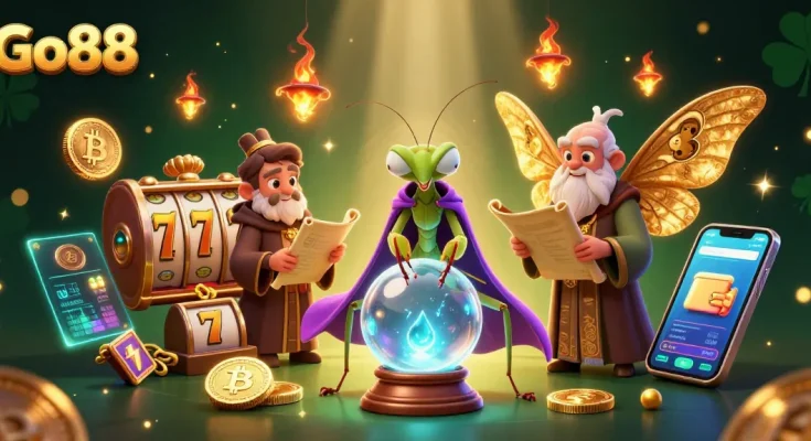 Engage with Go88's thrilling slot experience, featuring vibrant reels and rich graphics.